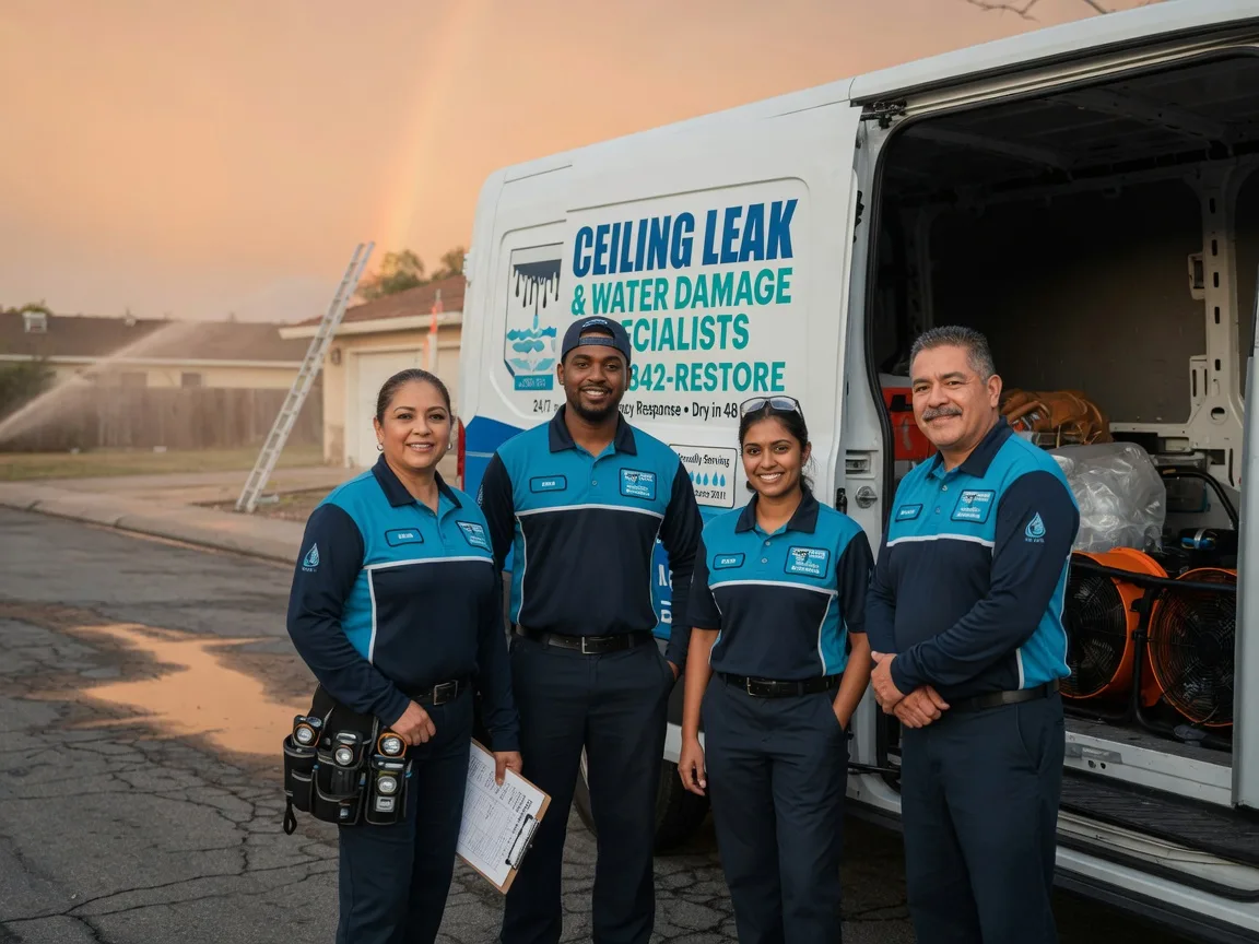 Ceiling Leak Cleanup company in Springdale, PA